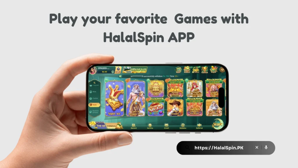 Halal Spin Spin & Win real money game